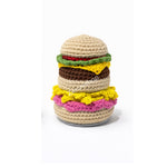 Hamburguesa Muelle Para Salpicadero Coche | Amigurumi Artesanal Pieza Única