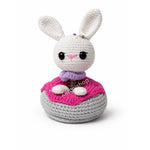 Conejito Muelle Para Salpicadero Coche | Amigurumi Artesanal Pieza Única