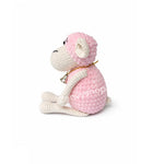 Corderito Amigurumi Rosa Hecho a Mano – Muñeco Artesanal de Crochet
