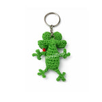 Llavero Lagarto Tejido a Mano en Crochet – Artesanal y Original